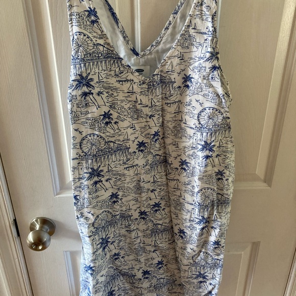 Old Navy size medium beachy print dress - Picture 1 of 1
